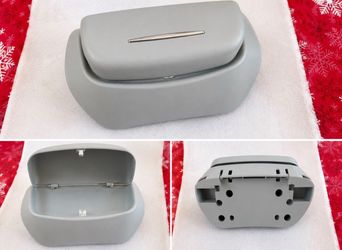Tesla Model 3/Y Center Console Storage Box with Lid – Gray