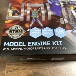 New Discovery Mindblown Model Engine Building Kit 4 Cylinder Combustion