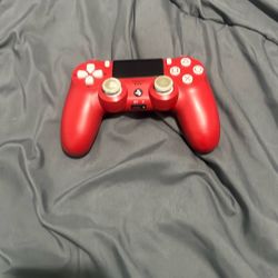 Red PS4 Controller 