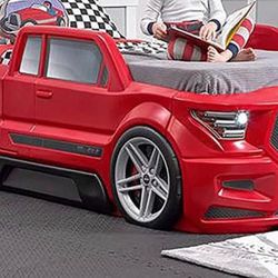 Red truck Bed