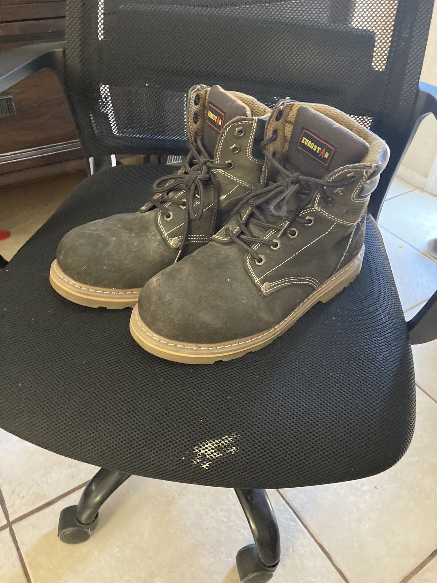 Steel Toe Work Boots 