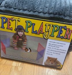 Brand new! Prevue Pet Products Multi-Color Small Animal Playpen, 36-in
