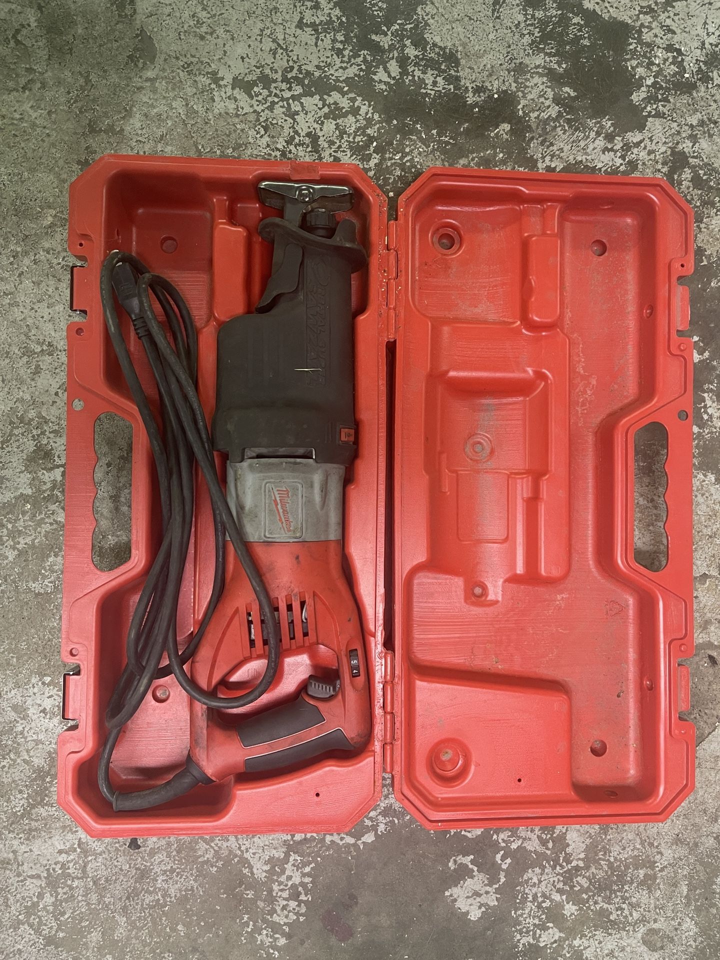 15 Amp 1-1/4 in. Stroke Orbital SUPER SAWZALL Reciprocating Saw with Hard Case