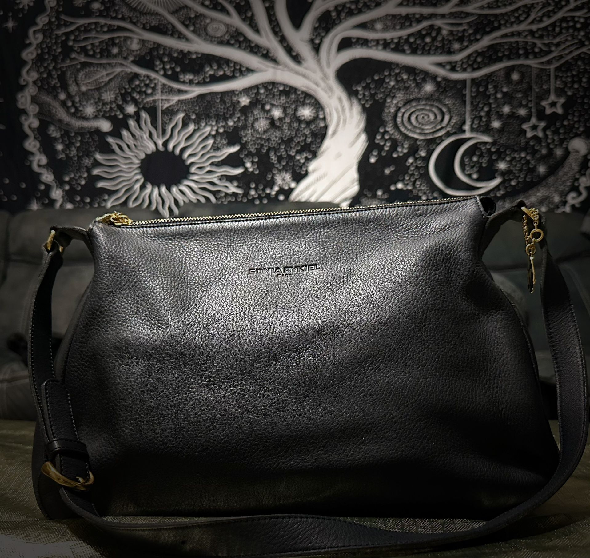 Vintage SONIA RYKIEL purse Soft Leather