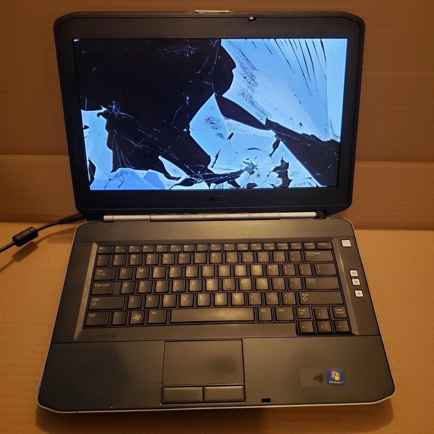 Broken Dell Latitude Laptop Computer