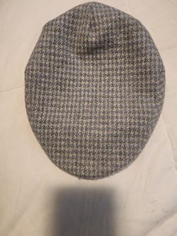 Brixton Hooligan Snap Cap - Blue/White Houndstooth (Size M)