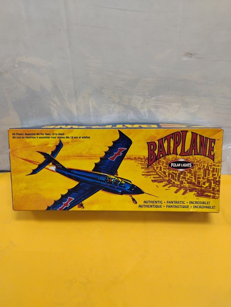 Polar Lights Batman Batplane Plastic Aircraft Model Kit #6905