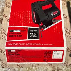Variable Speed Saw / Jigsaw