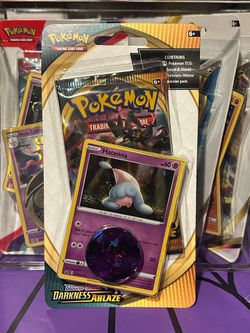 Pokemon  Darkness Ablaze Single Pack Blister Hatenna