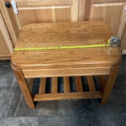 Oak End Tables