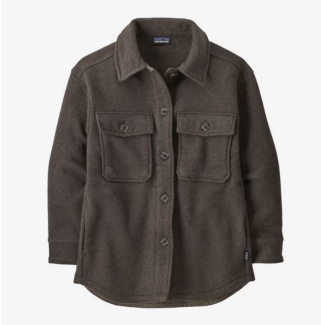 [New] Patagonia Women’s Melton 100% Wool Overshirt Jacket 