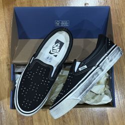 Vans Lx Classic Slip-on 98 Pearlized Pack Blackout Size 7M