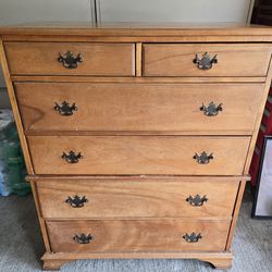 Vintage Chest Real Wood
