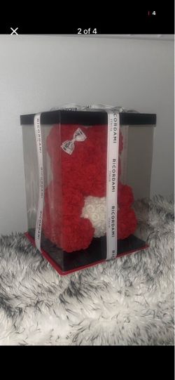 Ricordami rose bear with gift box