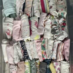 Baby Girls 3-6M Clothes Bulk 