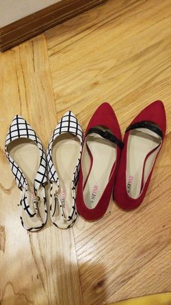 Just Fab shoes almost new 6.5, 7 - original price 40 each - excellent condition
