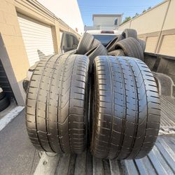 265/30/20 Pirelli Pzero 60%+ Tread (2)