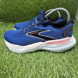 Brooks Glycerin 21 Womens Size 8 Blue Black Athletic Running Shoes Sneakers