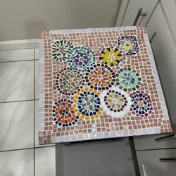 Custom Mosaic Tile Table