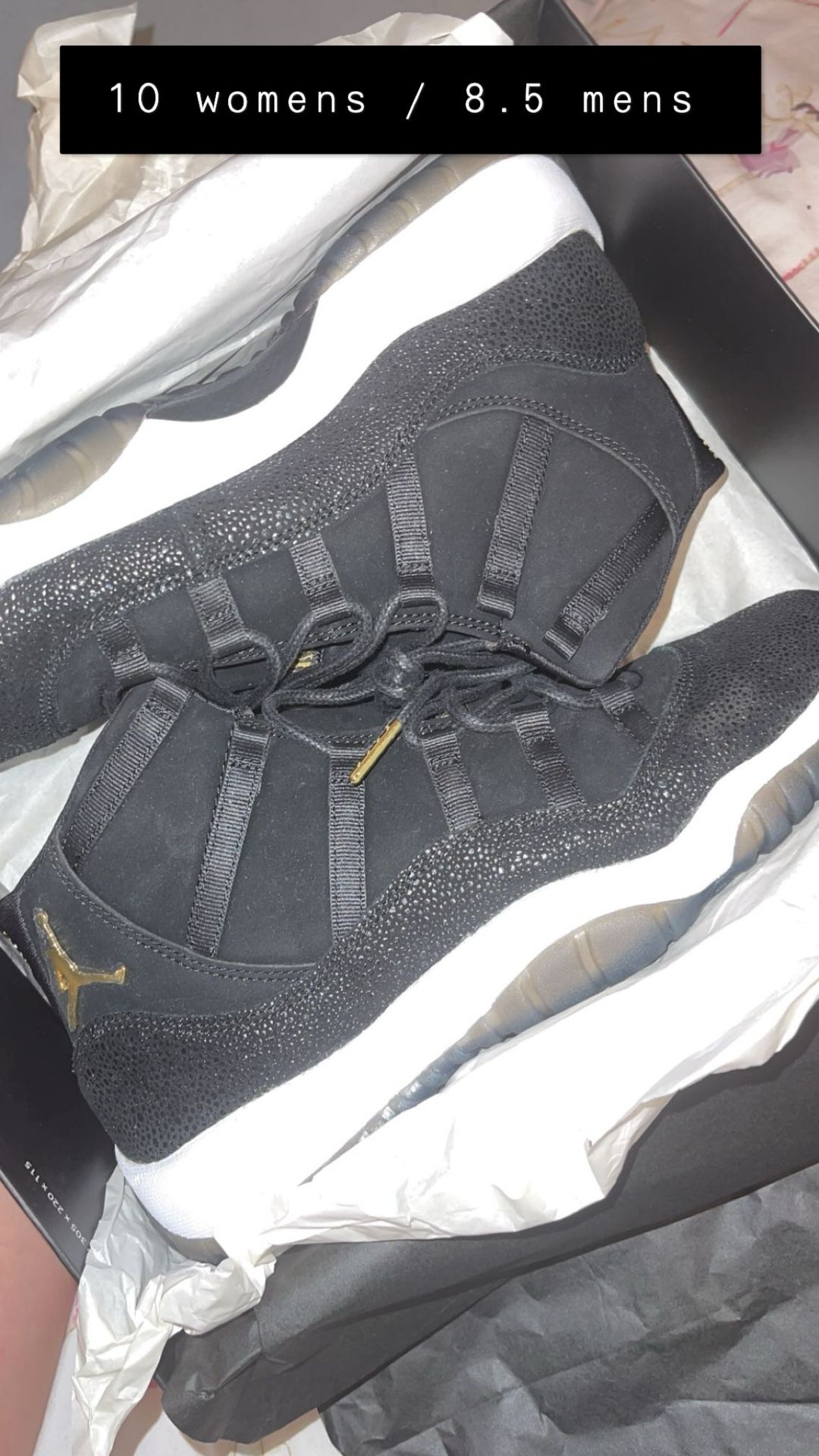 Jordan 11 Retro Heiress Black Stingray