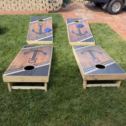 2 Anchor Corn hole Sets 