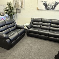 Reclining Sofa And Loveseat
