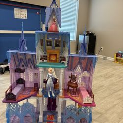Disney Frozen 2 Ultimate Arendelle Castle playset plastic Dollhouse,5x4 Ft