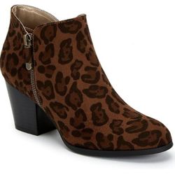 Macy's Style &Co New Womens Angle boots,Zipper, NIB