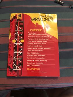 How to PlAY HARMONICA INSTANTLY, by MARCOS, 58 PAGES