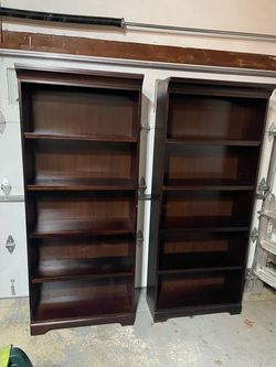 Five shelf bookcase