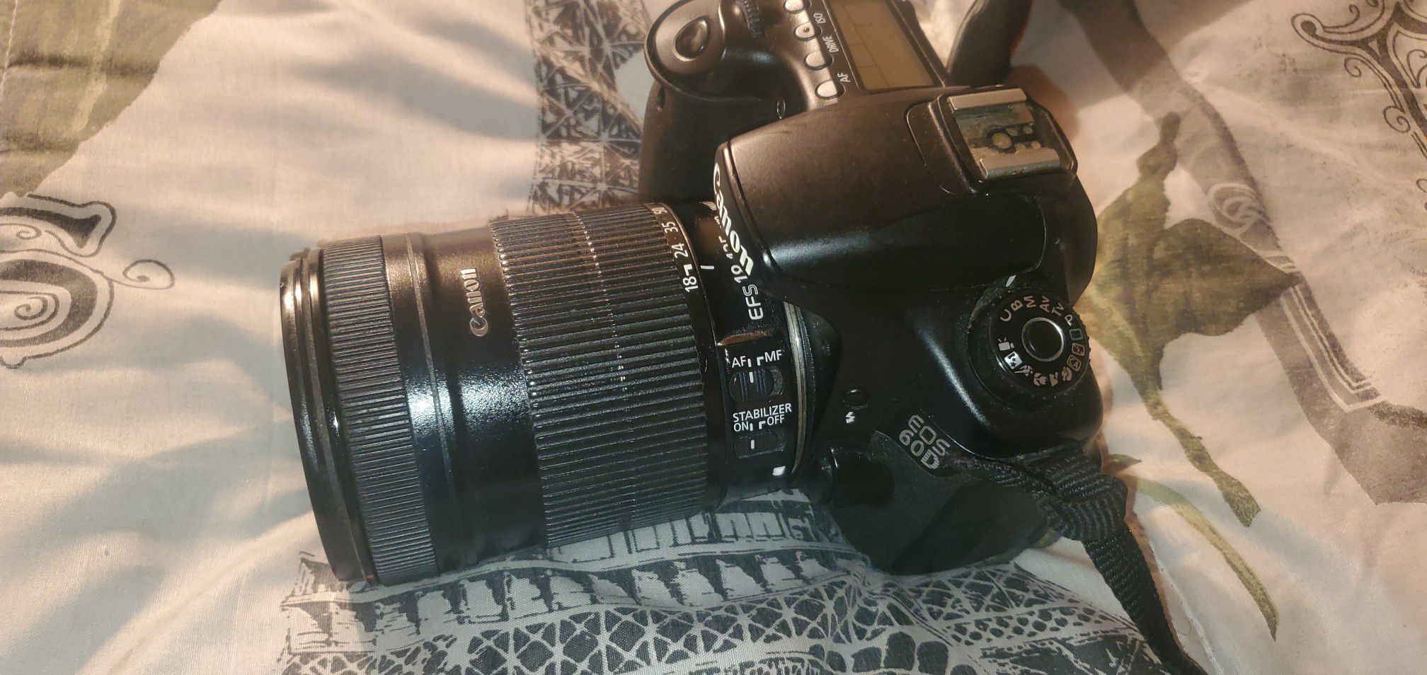 Canon 60d . Also selling Canon lenses and accessories.