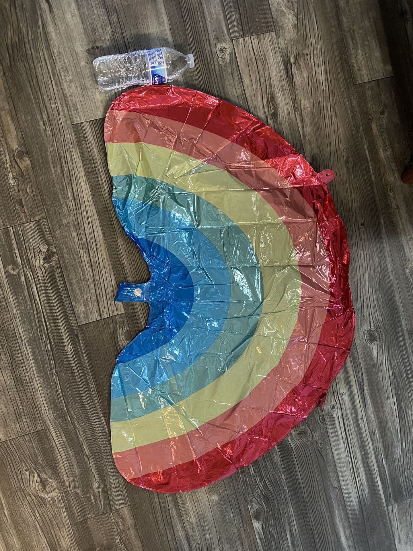 1 Rainbow Foil Balloon