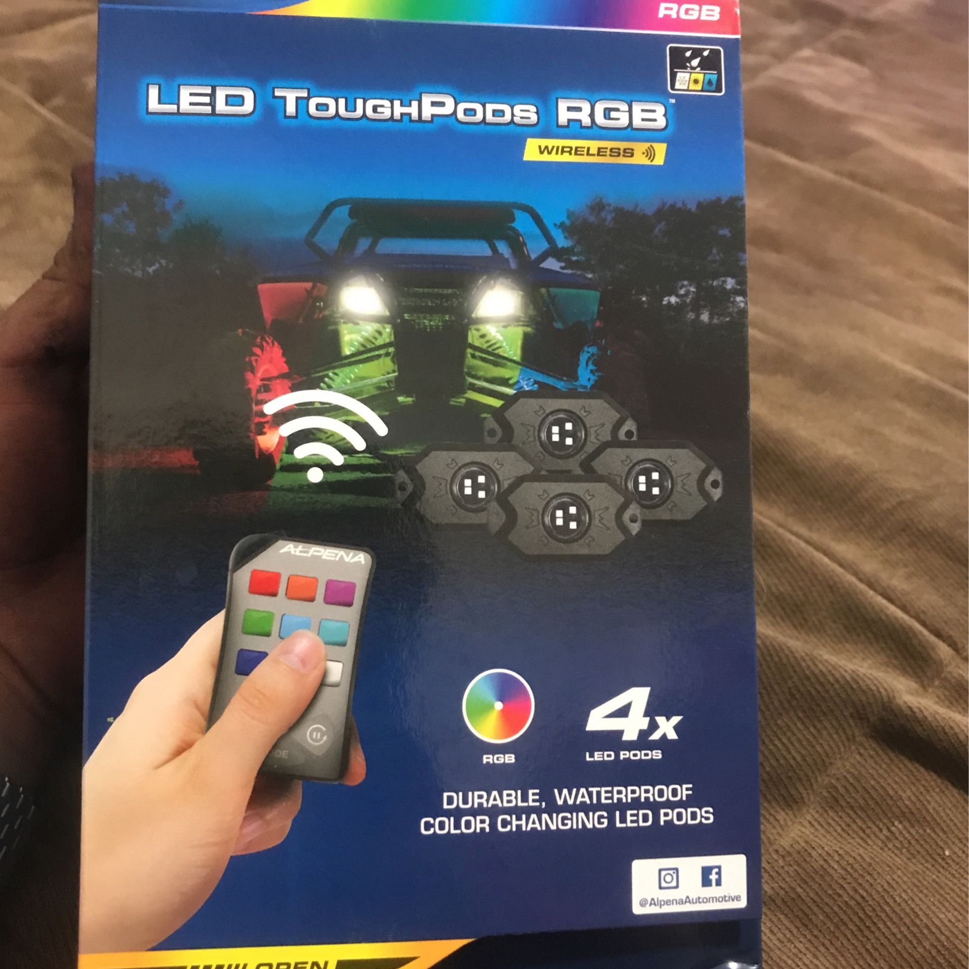 LED ToughPods RGB Wireless