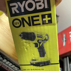 Ryobi 18v Drill W/ Battery and Charger