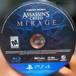 Assasins Creed Mirage for PS4