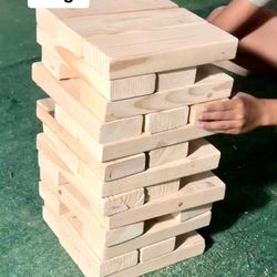 Custom Outdoor Jenga