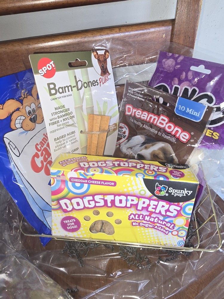 Man's Best Friend Gift Basket