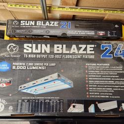 Sunblaze Grow Lights 24" 4bulb And 21" 1bulb