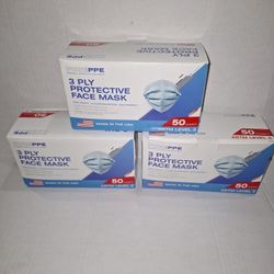 3 ply Protective Face Mask