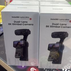 INSTA 360 LUNA ULTRA DUAL LENS 8k Gimbal Camera 