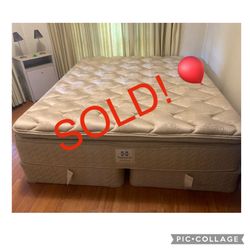 Cal King Mattress And Box Spring