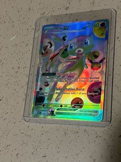Mew ex 158/128 Pokémon Card Holo Rare