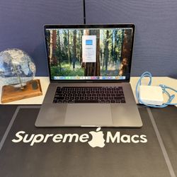 2018 Apple MacBook Pro 15” 2.6ghz i7 6core 16gb/500GB SSD NVME macos SEQUIOA 2024 