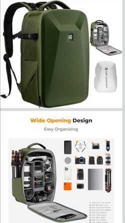 K&F CONCEPT hardshell backpack