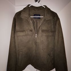 Abercrombie & Fitch Green Jacket Men’s Small (S) – Premium Material – Clean