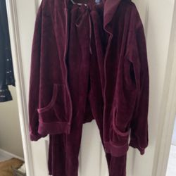 2 Piece Velour Jodie 