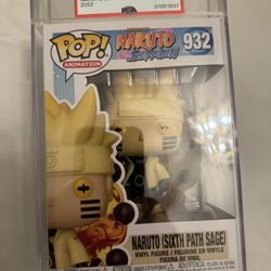 Pop Funko Naruto (Sixth Path Sage) PSA Rated