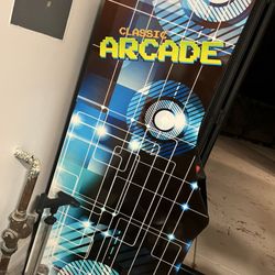 Full-Sized Upright Arcade Game with 60 Classic Games with Trackball