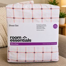 Room Essentials Microfiber Sheet Set Twin/XL Twin