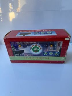 Mr Christmas Holiday Projector with Motion 20 Slides Discs Rotates